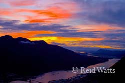 Sunset Over Juneau - Juneau
